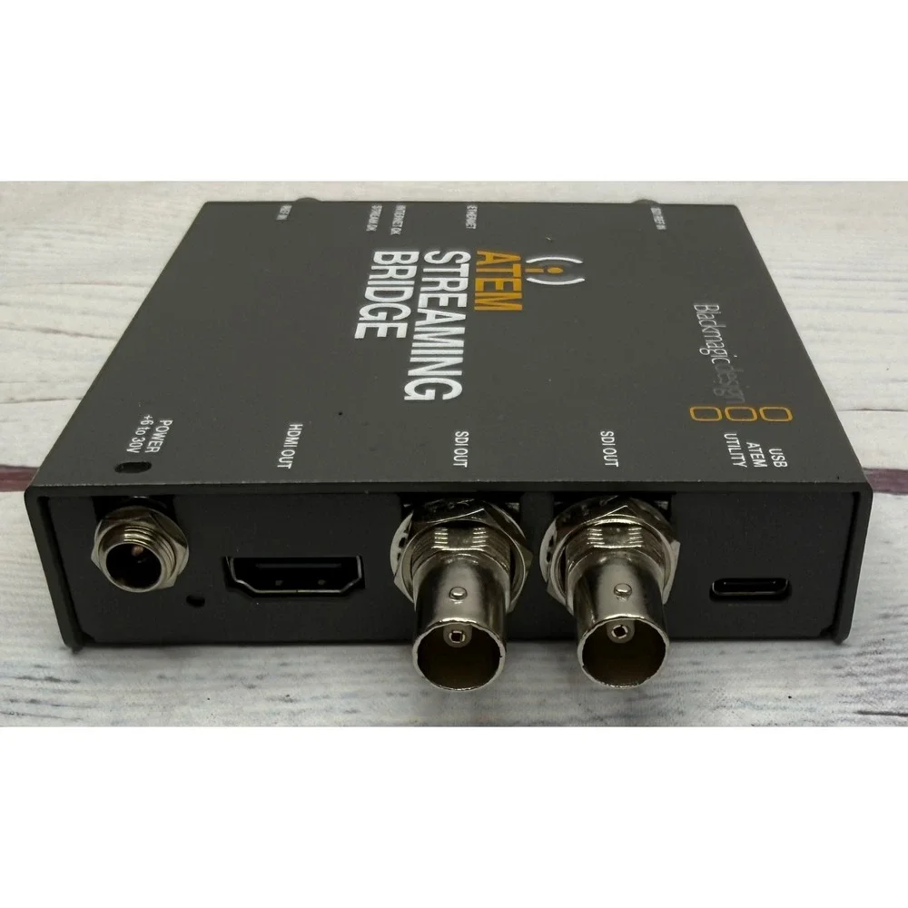 blackmagic design atem streaming bridge